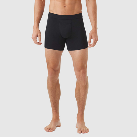 Jetsetter Boxer Briefs with Zero-G Pouch in smooth MicroModal fabric.