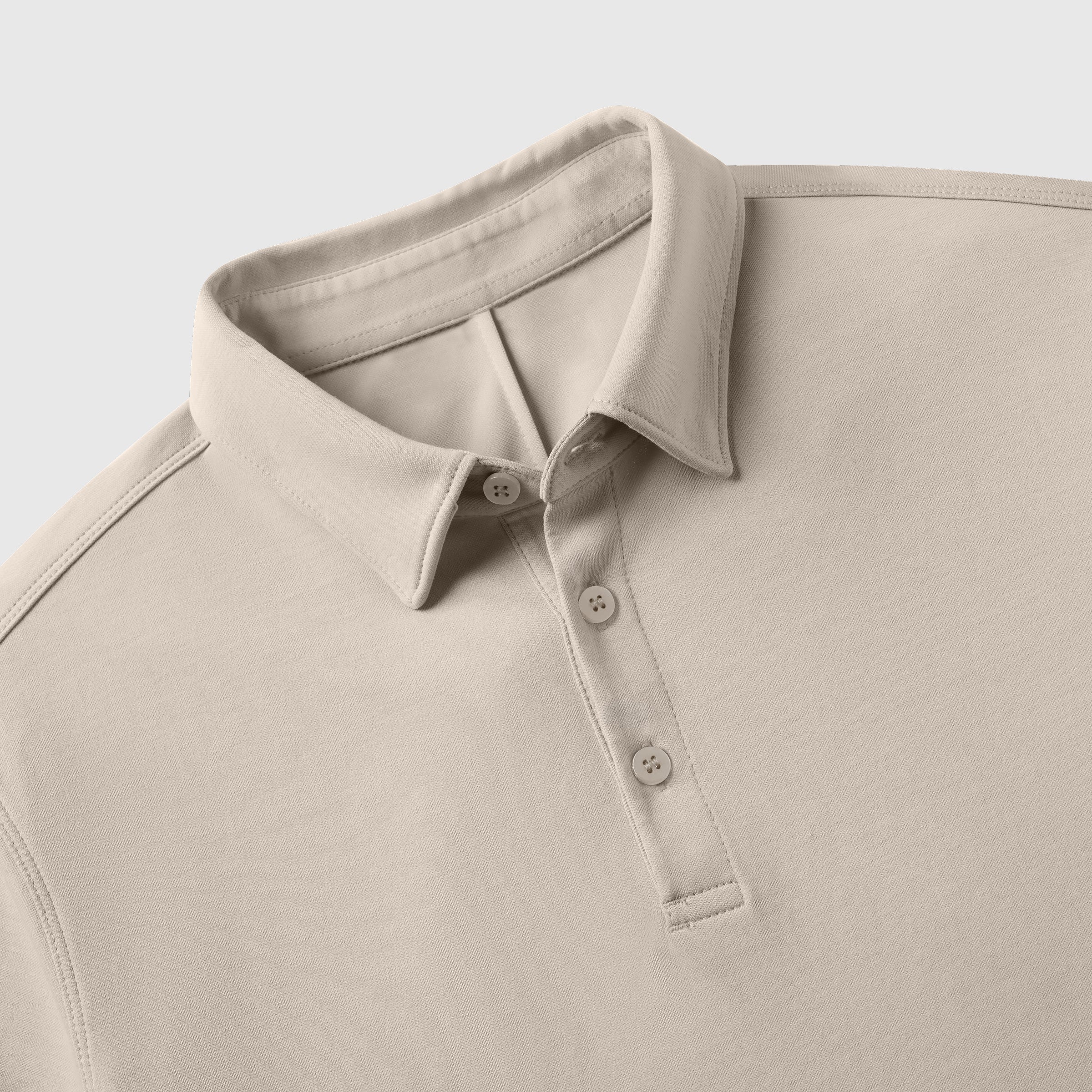 Modern Tech Polo with tailored fit and structured collar for enhanced style and comfort.