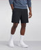 A man wearing the Atlas Short in True Black
