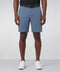 A man wearing the Jetsetter Tech Short 7" in Bering Sea