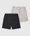 The Jetsetter Tech Short Pack, 2-pack bundle on a neutral background