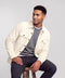 Foundry Waffle Overshirt -- Cream