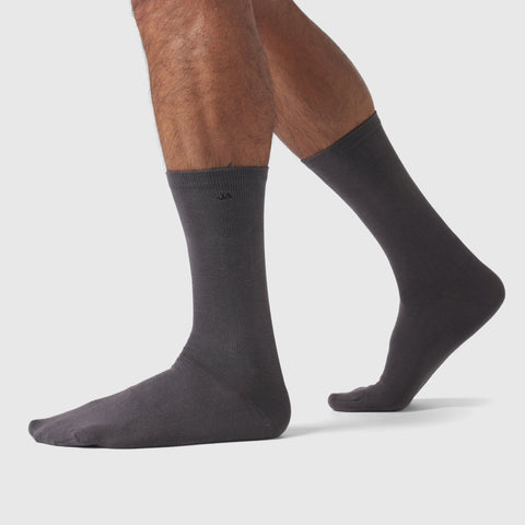 Soft, silky Anytime Socks in premium Pima cotton for comfort.