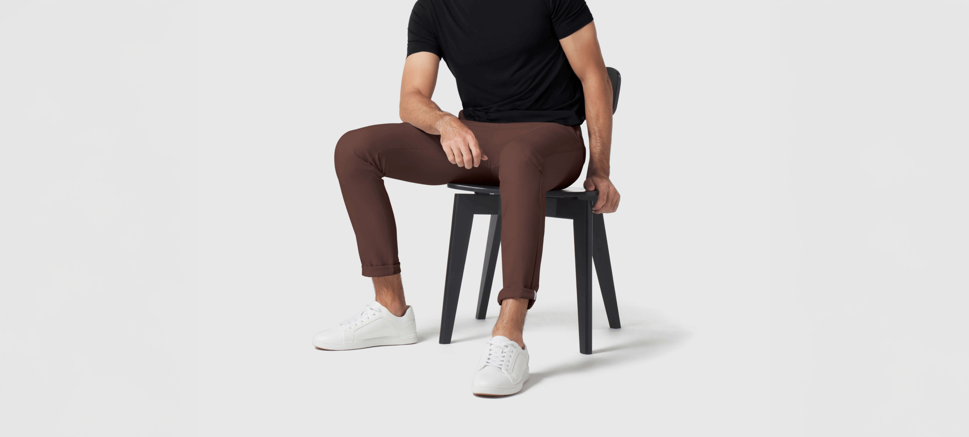 mens dark brown dress slacks Lars Amadeus Men's Pants Classic Fit Flat Front Solid Color Prom Trousers 34 at Amazon Men's Clothing store Made with a quality 100% wool fabric What Goes With Brown Pants?