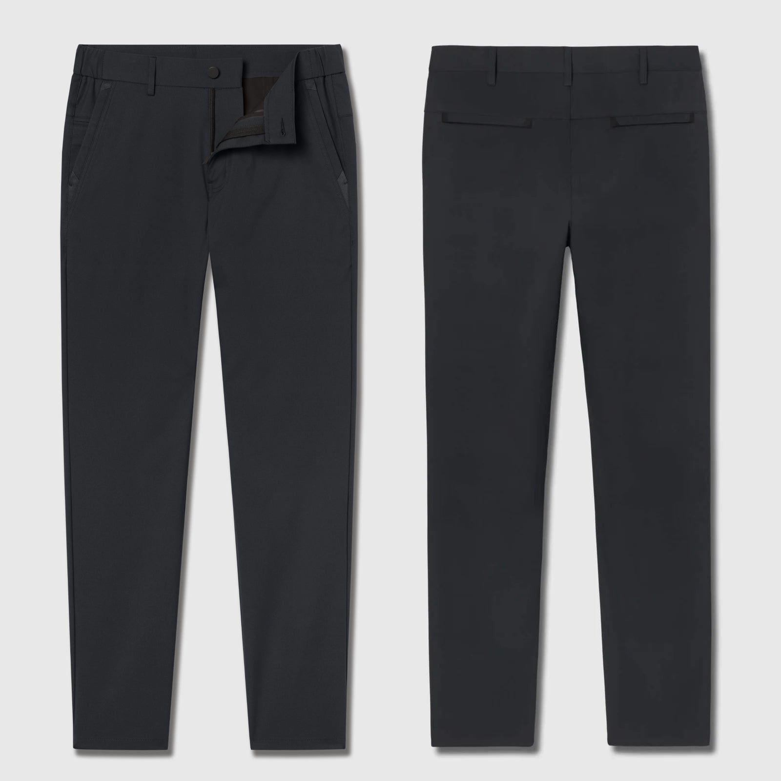 Jetsetter Slim Fit Tech Pants - Space Black – Jack Archer