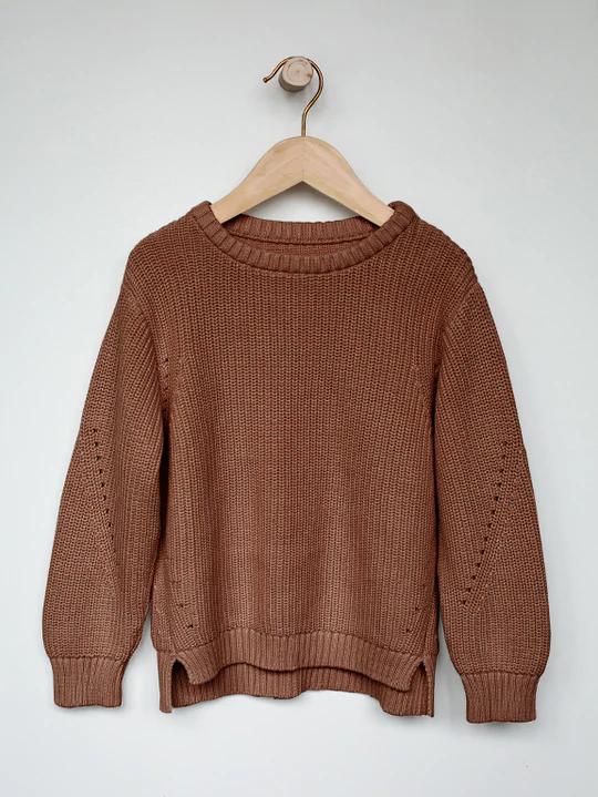 The Simple Folk Sherpa Sweater | Chocolate