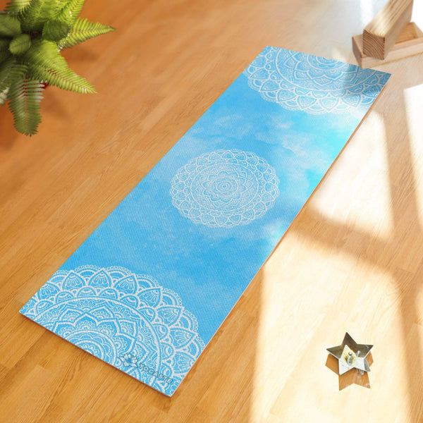 Blue Mandala Yoga Mat