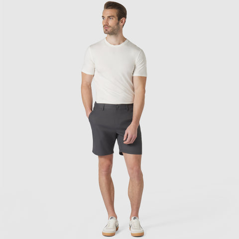 Man Wearing Jack Archer Shorts