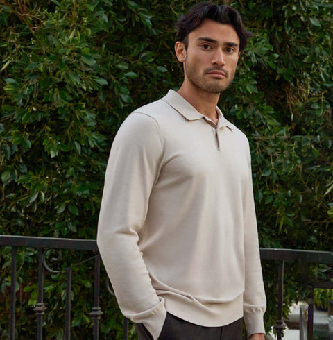 Legacy Polo Sweater