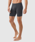 Jetsetter Boxer Brief in dark color designed for comfort and support with MicroModal fabric and Zero-G Pouch.