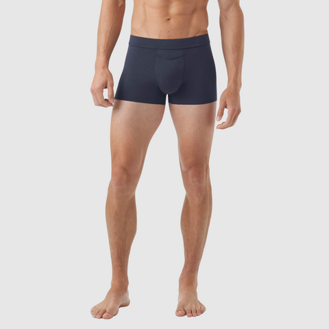 Jetsetter Boxer Brief with MicroModal fabric, supportive pouch, and anti-odor properties.