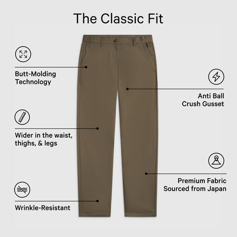 Jetsetter Tech Pant Classic Fit