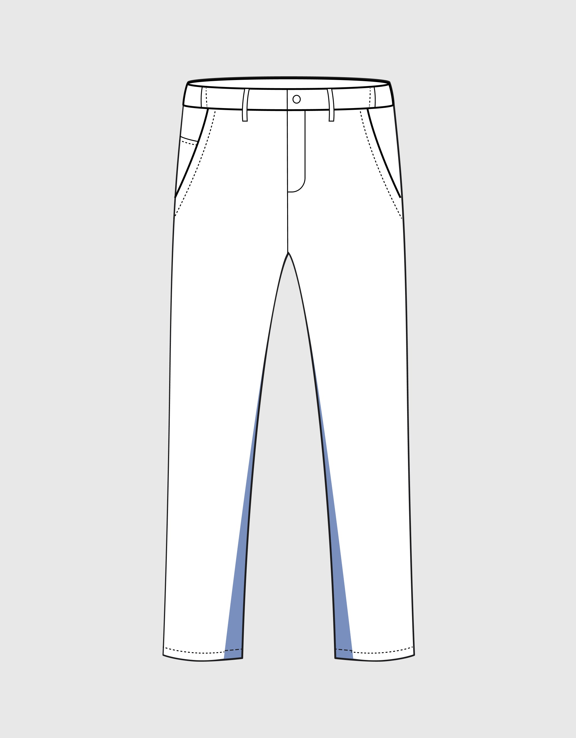 Jetsetter Tech Pant Straight Fit - Travel-Friendly & Wrinkle