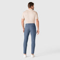 Golf Game Essentials pants in Bering Sea color, rear view.