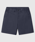 Jetsetter Tech Short in navy, durable fabric, consistent fit.