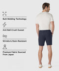 Jetsetter Tech Short with innovative fabric and consistent fit, featuring butt-molding technology and anti ball-crush gusset.