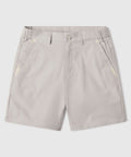 Jetsetter Tech Short in light gray with innovative fabric and consistent fit.