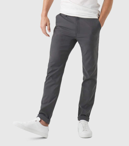 Jetsetter Slim Fit Tech Pants - Space Black – Jack Archer