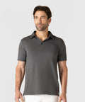 Modern Tech Polo shirt with tailored fit and structured collar.