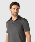 Modern Tech Polo with tailored fit and structured collar for enhanced comfort and style.