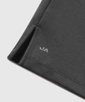 Dark grey Tech Polo featuring tailored stitching and subtle logo detail.