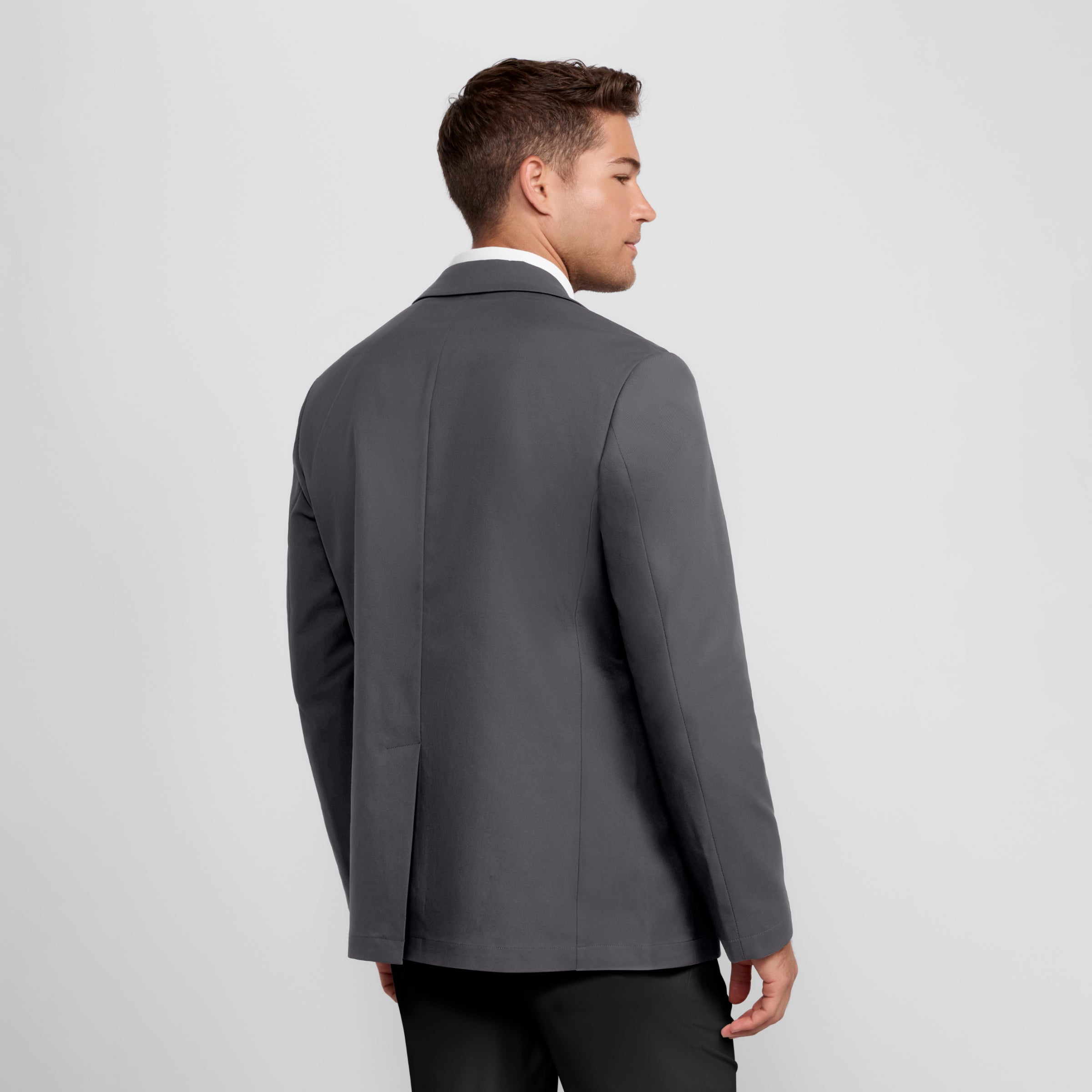 Men's Jetsetter Blazer, Charcoal Gray | Jack Archer