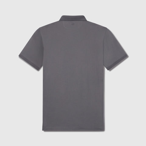 Clubhouse Pique Polo -- Charcoal Gray