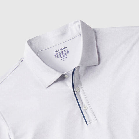Clubhouse Performance Polo -- White Driveline