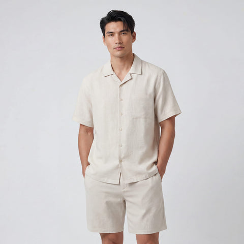 Getaway Linen Shirt -- Canvas
