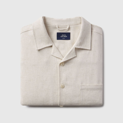 Getaway Linen Shirt -- Canvas