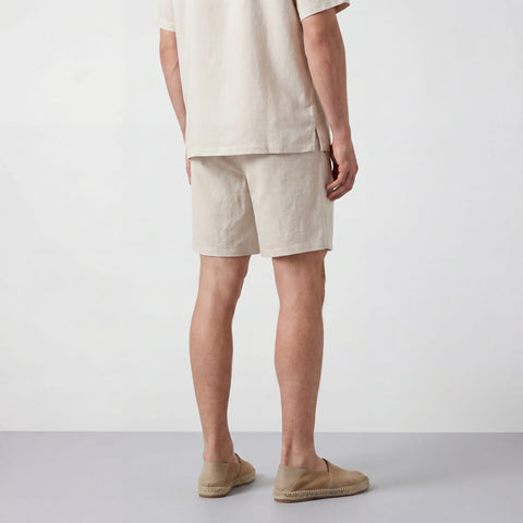 Getaway Linen Short -- Canvas