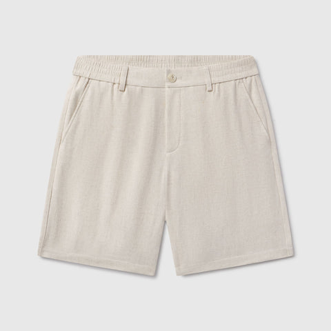 Getaway Linen Short -- Canvas