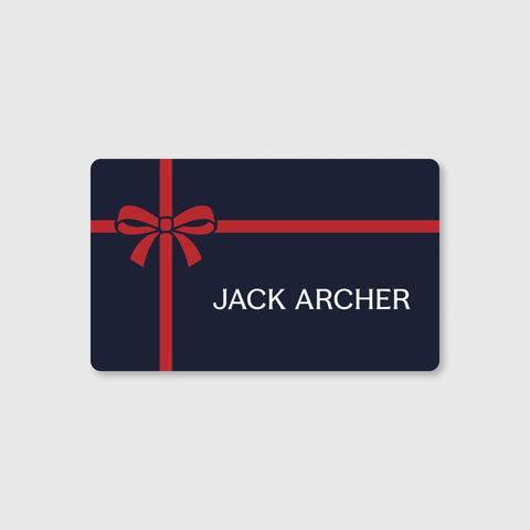 The Jack Archer Digital Gift Card, Holiday design.