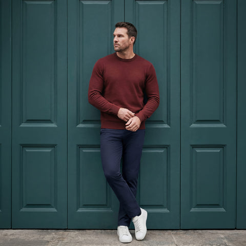 Jetsetter Tech Pant - Slim Fit -- Deep Blue