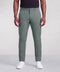 The Jetsetter Tech Pant in Storm Green, front view