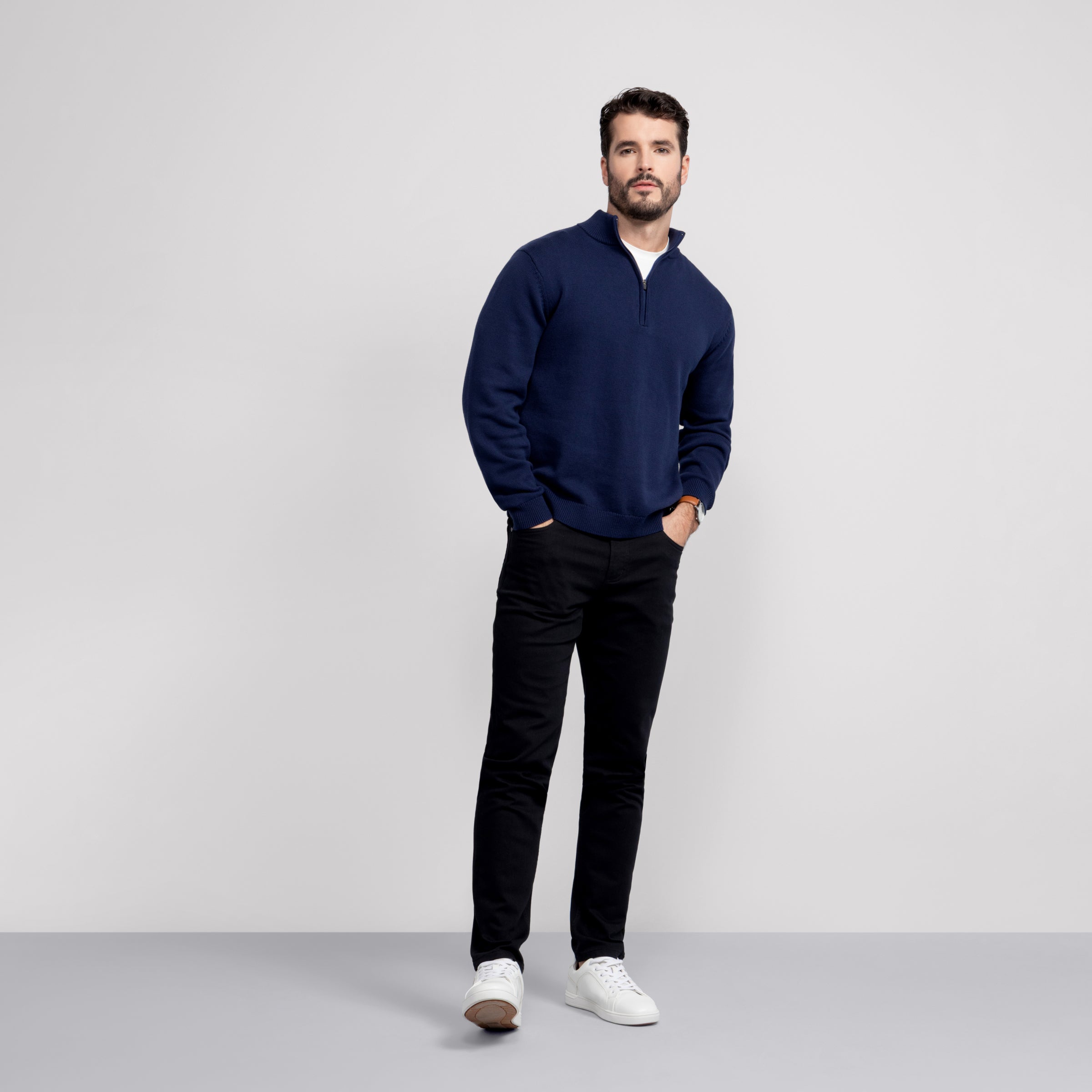Jetsetter Quarter-Zip Sweater – Jack Archer