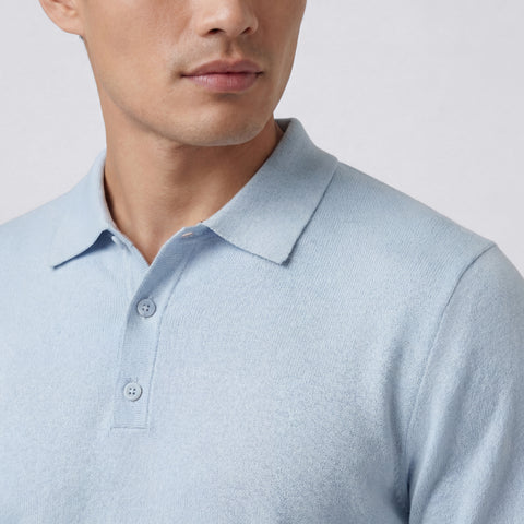 Legacy Resort Polo -- Mist Blue