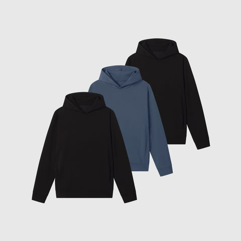 Sandwash Hoodie 3-Pack