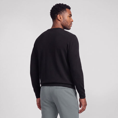 Anytime V-Neck Sweater -- True Black