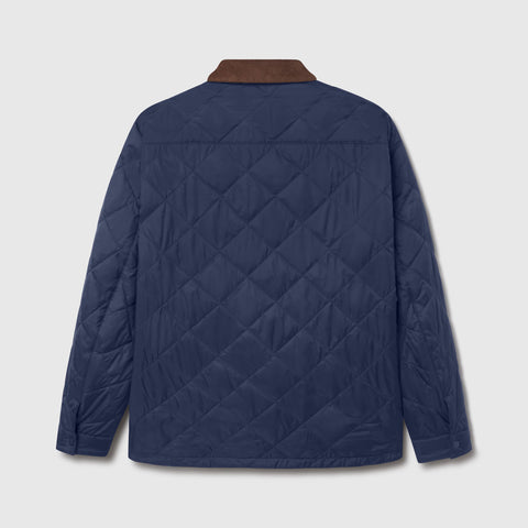 Ashford Quilted Jacket -- Deep Blue