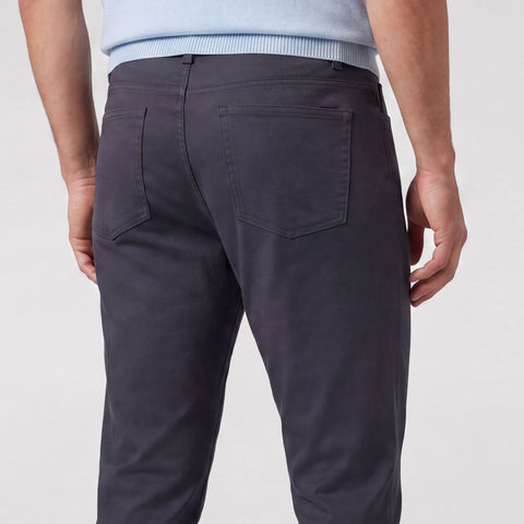 Back view of the Charter Twill Pant in Midnight