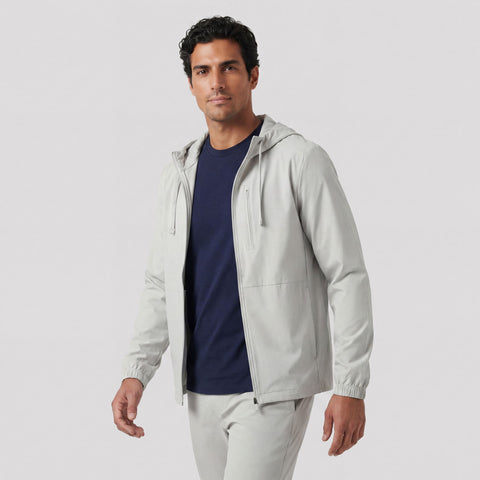 Clubhouse Range Hooded Jacket -- Vapor Gray
