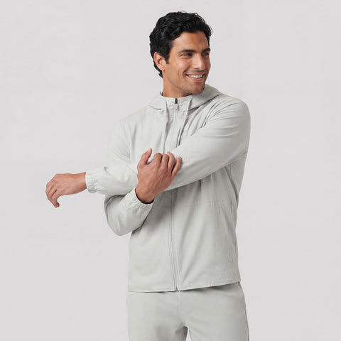 Clubhouse Range Hooded Jacket -- Vapor Gray