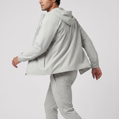 Clubhouse Range Hooded Jacket -- Vapor Gray