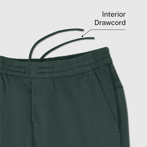 The Clubhouse Range Jogger in Alpine Green, lifestyle moment