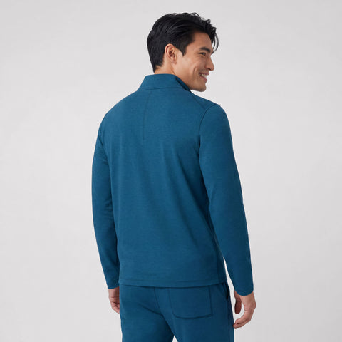 Clubhouse Range Quarter-Zip -- Pacific Blue