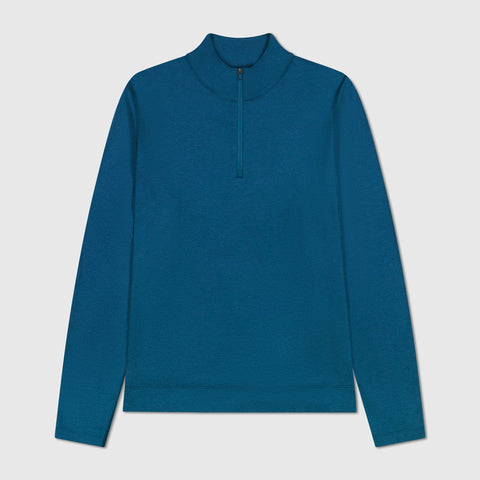 Clubhouse Range Quarter-Zip -- Pacific Blue