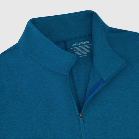 Clubhouse Range Quarter-Zip -- Pacific Blue