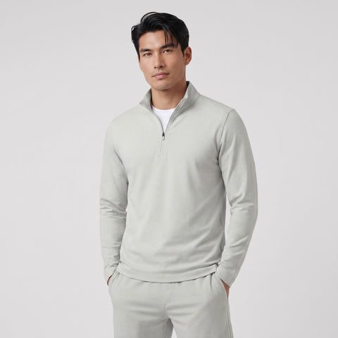 Clubhouse Range Quarter-Zip -- Vapor Gray
