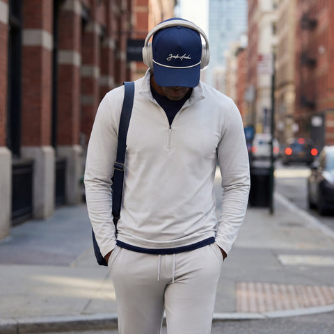 Clubhouse Range Quarter-Zip -- Vapor Gray